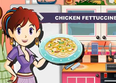 Chicken Fettuccine: Sara's Cooking Class
